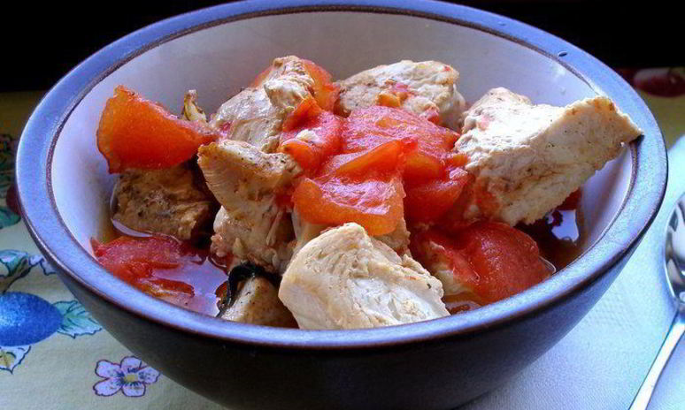 Рецепт гуляша из индейки в фольге