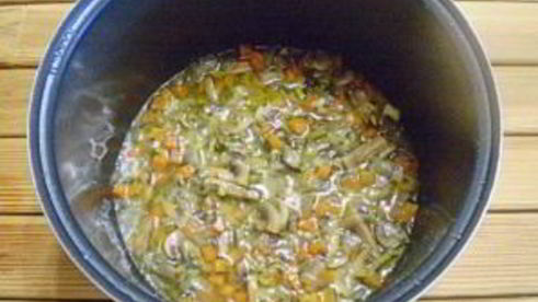 гуляш из шампиньонов