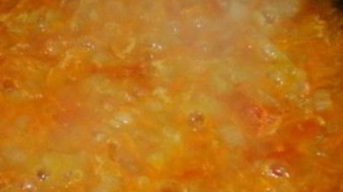 гуляш из сосисок