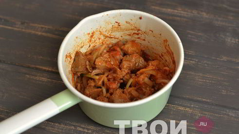 гуляш из свинины