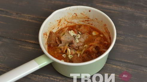 гуляш из свинины