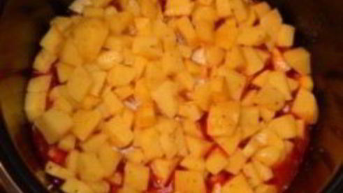 гуляш с картошкой в мультиварке