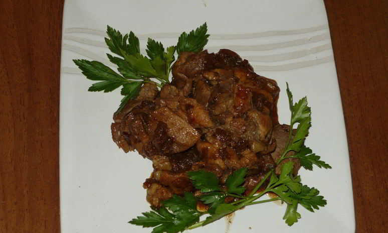 Рецепт гуляша свиного