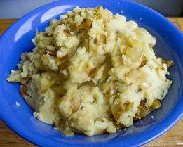 Картофельное пюре без масла