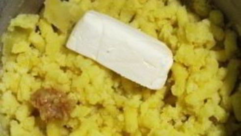 картофельное пюре с чесноком