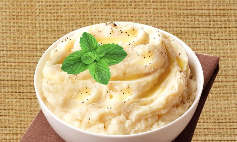 Рецепт картофельного пюре со сливками, твердым сыром и тмином