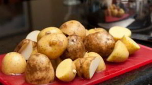 картофельное пюре со сметаной