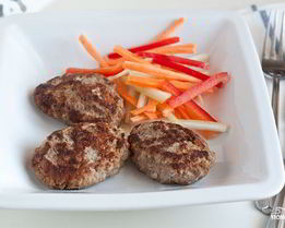 Диетические котлеты из говядины