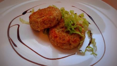 диетические куриные котлеты с отрубями и сельдереем