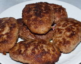 Домашние котлеты из говядины