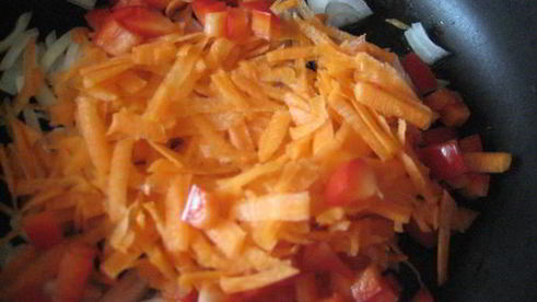 гречаники с овощным соусом