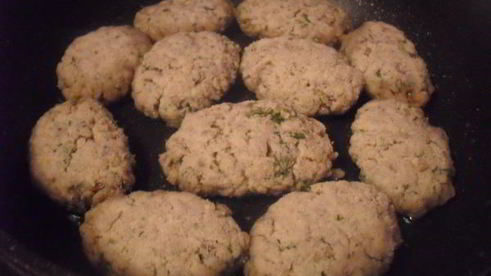 грибные котлеты