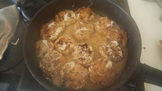 Кальмаровые котлеты