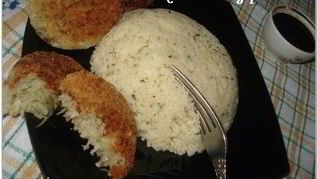 Капустные котлеты с ароматным кус-кусом