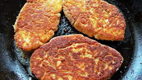 картофельные котлеты с рыбой