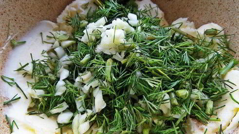 картофельные котлеты с рыбой