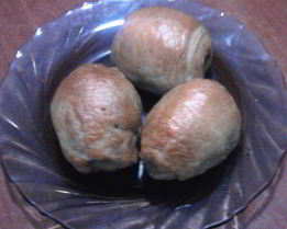 Котлета в слоеном тесте