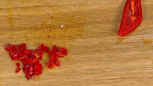 котлетки из фасоли со сладким перцем и чили