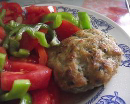 Котлетки с зеленью