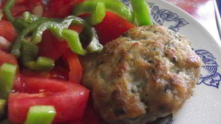 Котлетки с зеленью