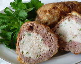 Котлеты из говядины и курицы без хлеба