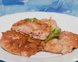 Котлеты из кижуча