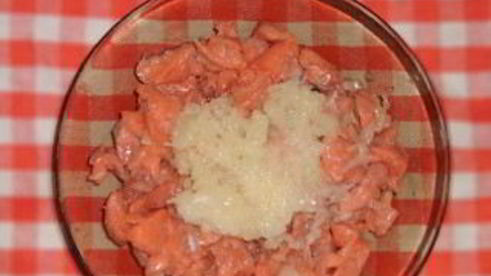 котлеты из кижуча