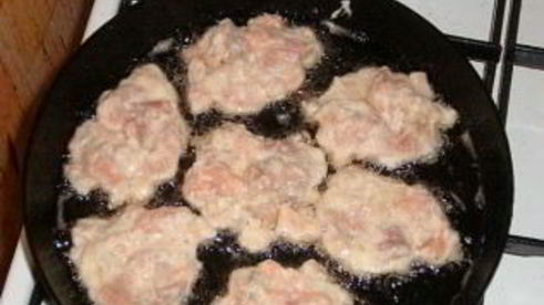 котлеты из кижуча