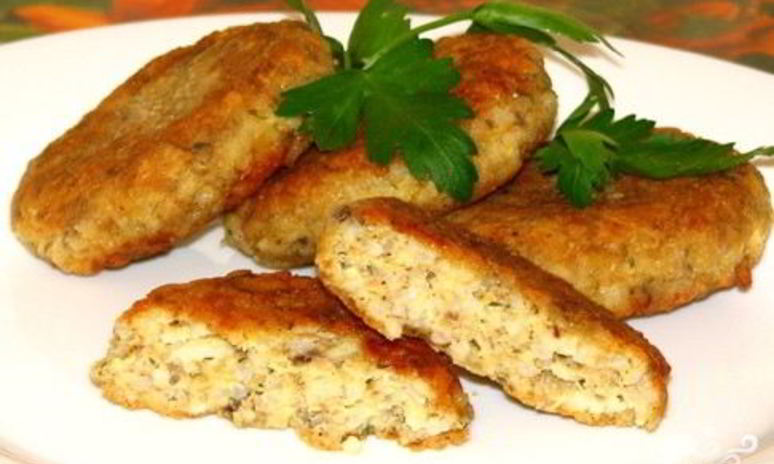 Рецепт котлет из консервов с рисом