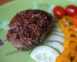 Котлеты из лося