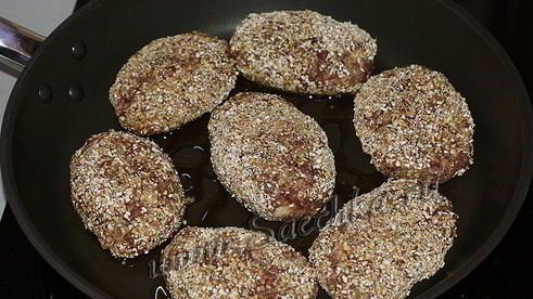 котлеты из лося