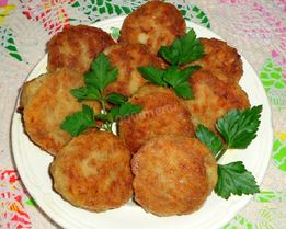 Котлеты из перловки с фаршем