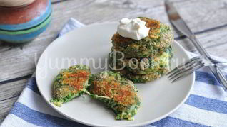 Котлеты из шпината с сыром