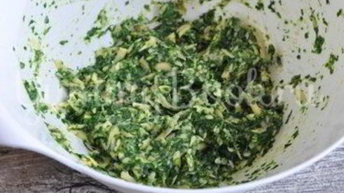 котлеты из шпината с сыром