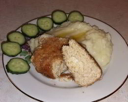 Котлеты куриные Папраць кветка