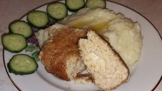 Котлеты куриные Папраць кветка