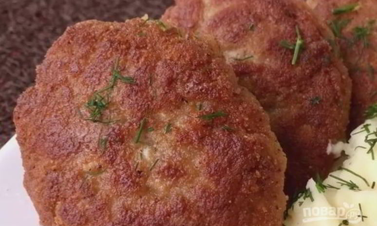 Рецепт котлет любительских