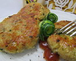 Котлеты с киноа и булгуром