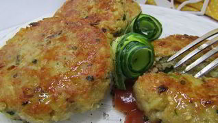 Котлеты с киноа и булгуром