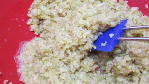 котлеты с киноа и булгуром