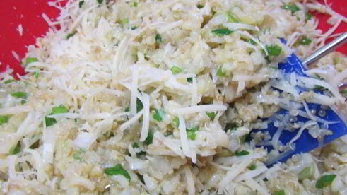 котлеты с киноа и булгуром