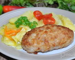 Котлеты с пекинской капустой