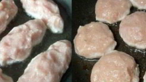 котлеты в слоеном тесте