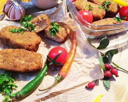 Куриные котлеты с пармезаном