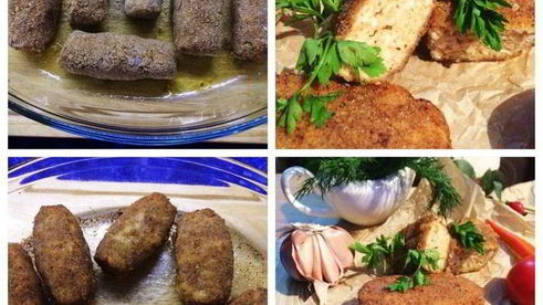 куриные котлеты с пармезаном