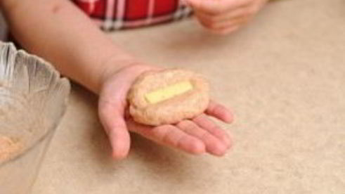 куриные котлеты с плавленым сыром