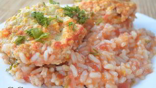 Куриные котлеты в соусе-гарнире