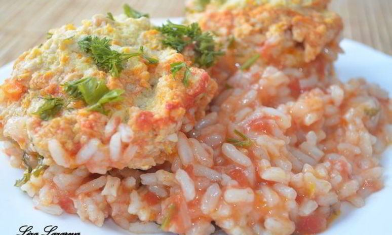 Рецепт куриных котлет в соусе-гарнире