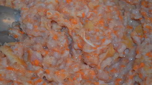 куриные котлеты в соусе-гарнире