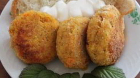 морковные котлеты из вареной моркови